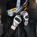 Guantes para moto ones again mg28 rosa con protecciones touch