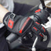Guantes para moto ones again mg02 negro / rojo