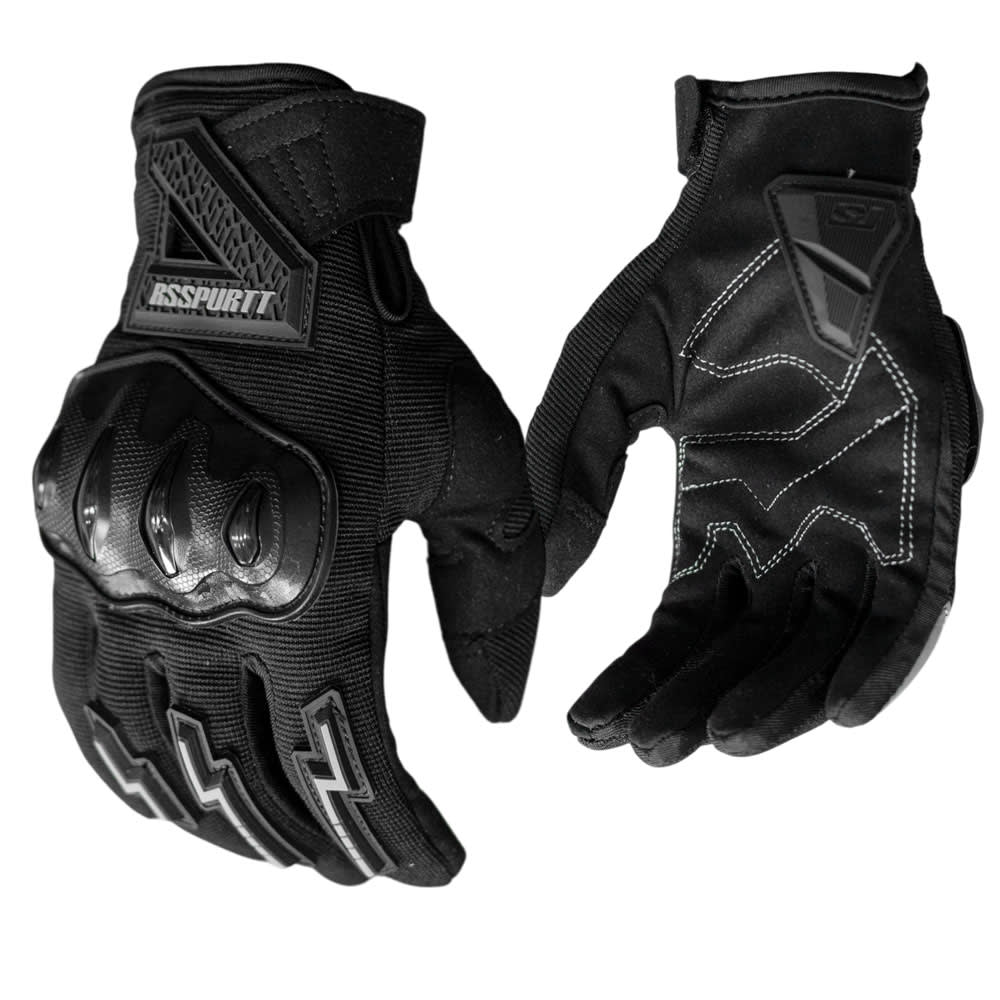 Guantes para moto RS Spurtt rs16 ng protecciones touch