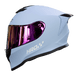 Casco moto hro 506 solid purple integral norma DOT