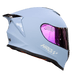 Casco moto hro 506 solid purple integral norma DOT
