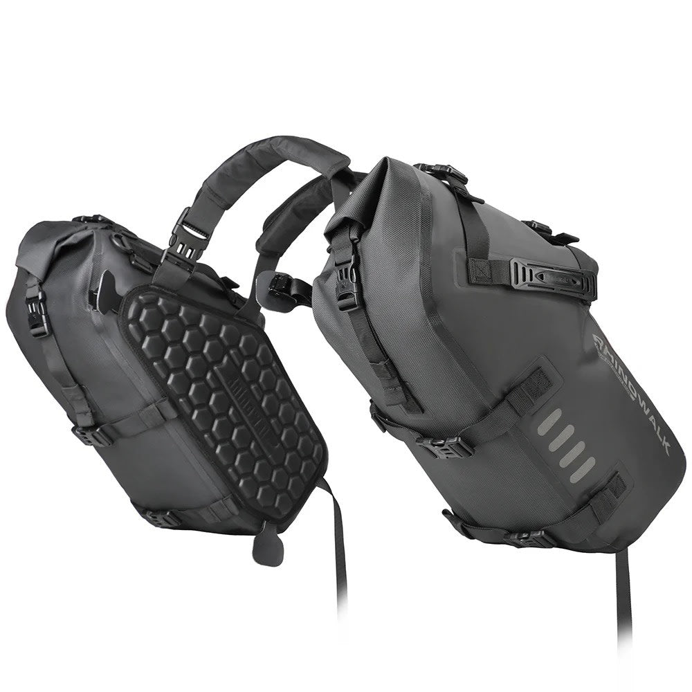 Bolsos laterales para moto Rhinowalk MT1418 18 litros impermeable