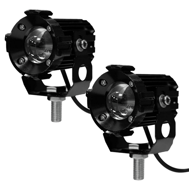 Set neblineros led para moto optimus lupa