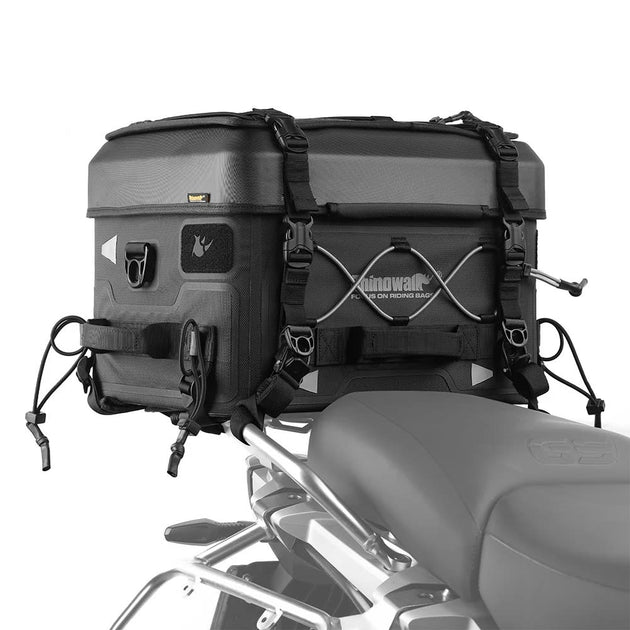 Bolso moto top case rhinowalk mft2305 tactical 36lts impermeable