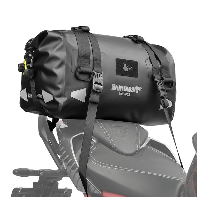 Bolso cola moto rhinowalk mys2405 warrior 65lts impermeable
