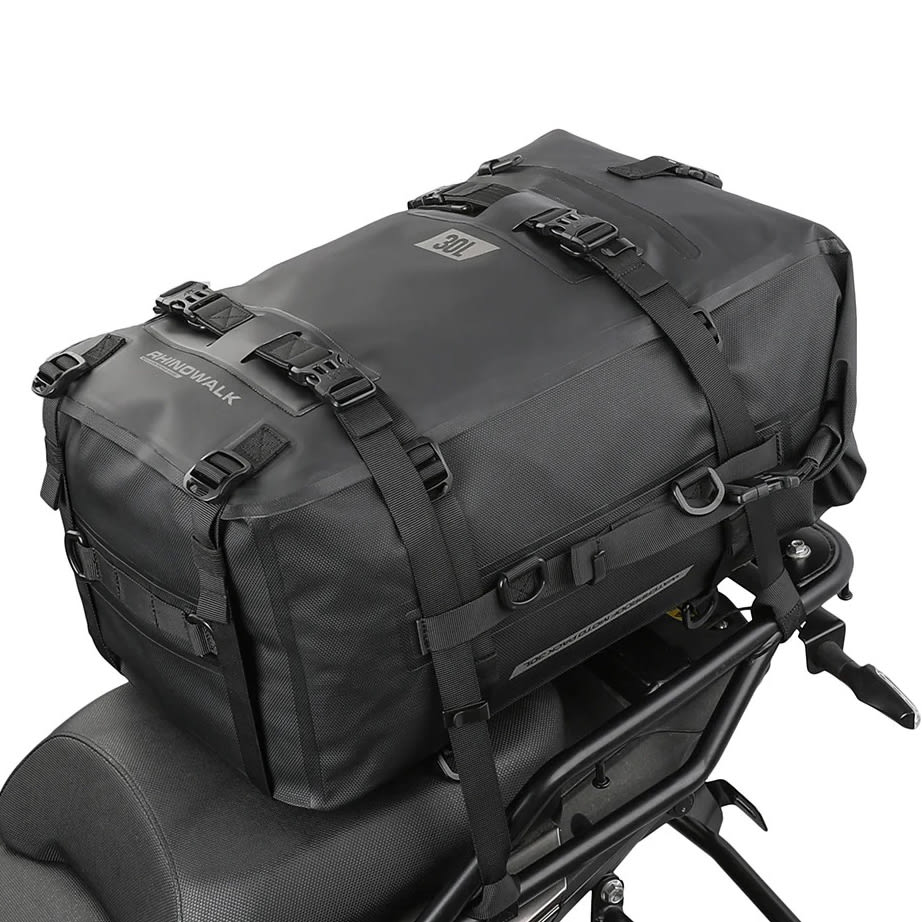 Bolso para moto Rhinowalk MT2230 30 litros impermeable dry bag