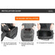 Bolso moto scoooter rhinowalk mtr5001 15lts