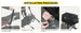 Bolso cola para moto rhinowalk MT4060 40 a 60 litros expandible impermeable