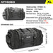 Bolso cola para moto rhinowalk MT4060 40 a 60 litros expandible impermeable