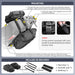 Bolsos laterales para moto Rhinowalk MT1418 18 litros impermeable