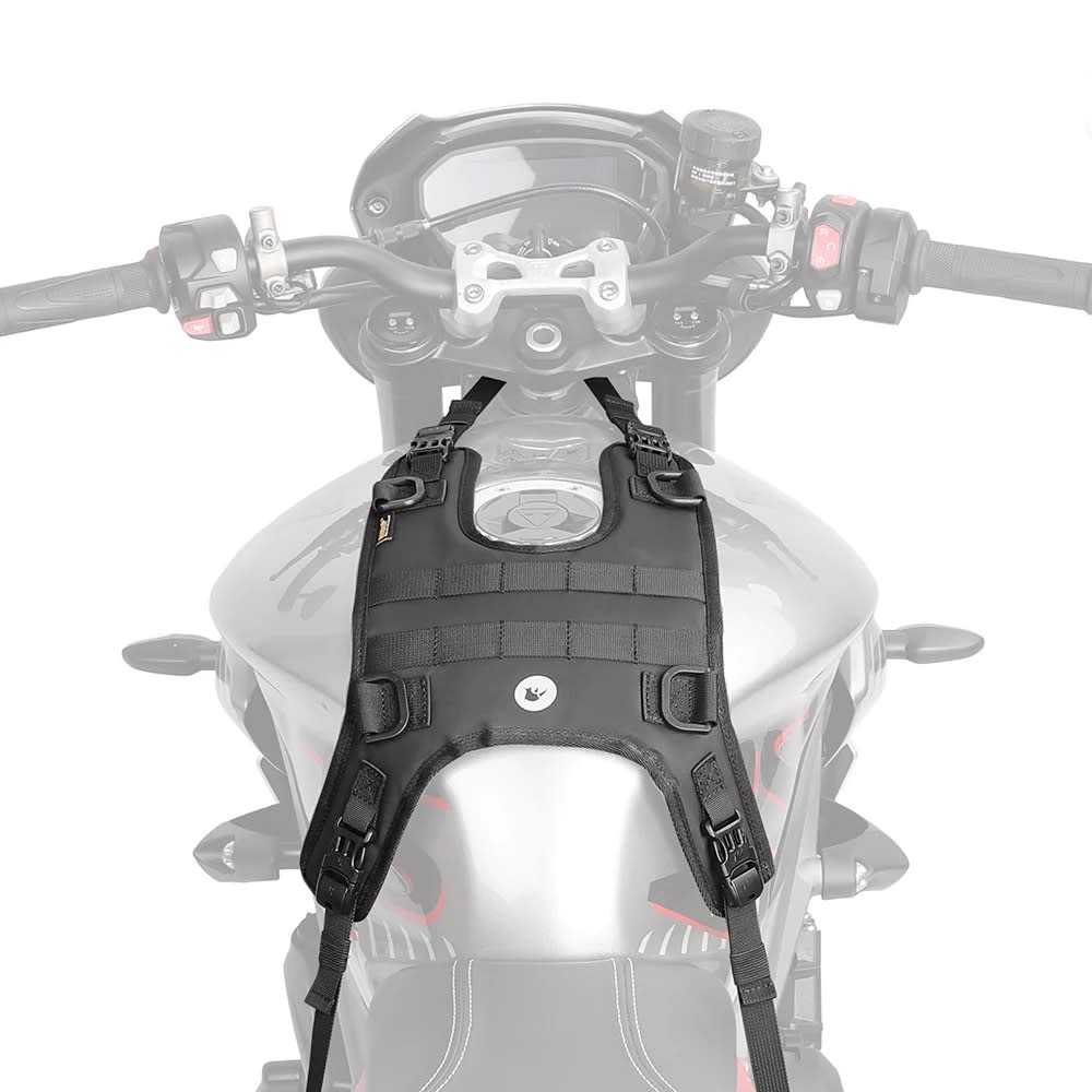 Base para bolsos laterales estanque moto rhinowalk mtr001b