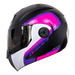 Casco moto ich 3110 xpacer fc abatible con sun visor certificación dot