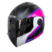 Casco moto ich 3110 xpacer fc abatible con sun visor certificación dot