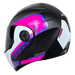 Casco moto ich 3110 xpacer fc abatible con sun visor certificación dot