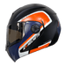 Casco moto ich 3110 xpacer nj abatible con sun visor certificación dot