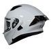 Casco moto ich 3120 solid blanco abatible con sun visor certificación dot 3cv