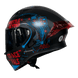 Casco moto ich 3120 infinity rj abatible con sun visor certificación dot