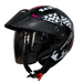 Casco moto ich 102 fuel racer fc abierto con viscera urbano