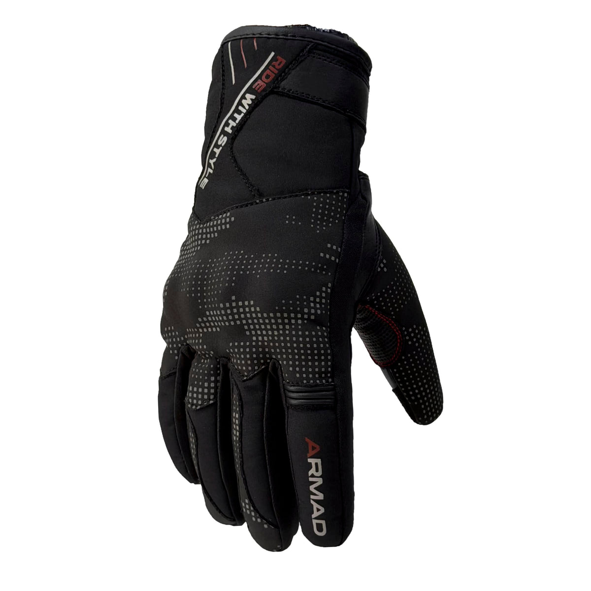 Guantes para moto armad gear rollan invierno touch