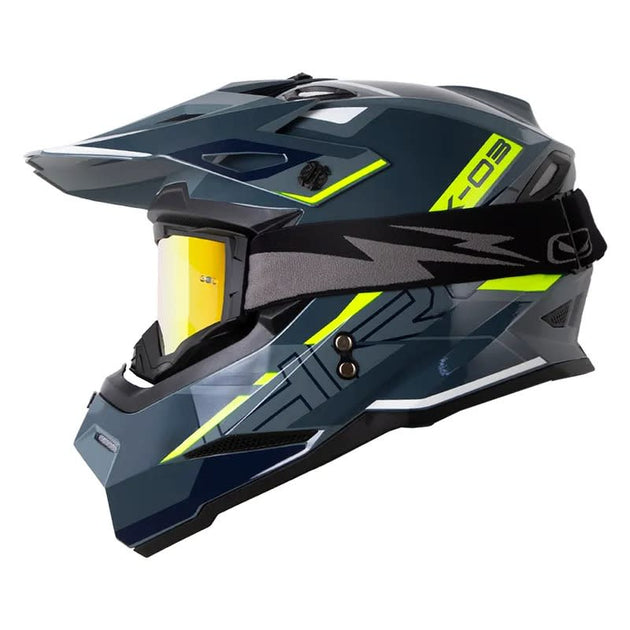 Casco moto hro MX03 dominic gr.b enduro motocross offroad