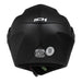 Casco moto ich 3110 junior solid ng mate abatible con sun visor certificación dot