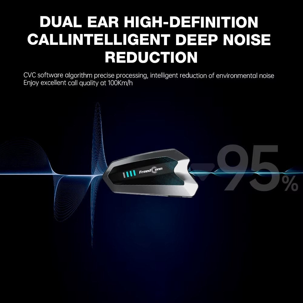 Manos libres freedconn Hero para casco moto IP67 intercomunicador