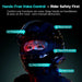 Manos libres freedconn fm10 para casco moto ip67 intercomunicador mesh