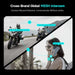 Manos libres freedconn fm10 para casco moto ip67 intercomunicador mesh