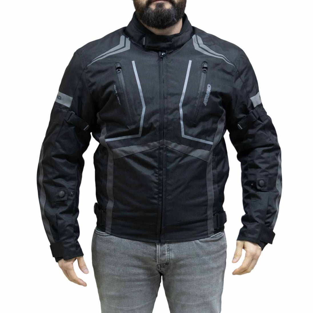 Chaqueta para moto armad gear start up ng maxdura impermable