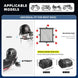 Malla pulpo para carga moto rhinowalk mtr003a