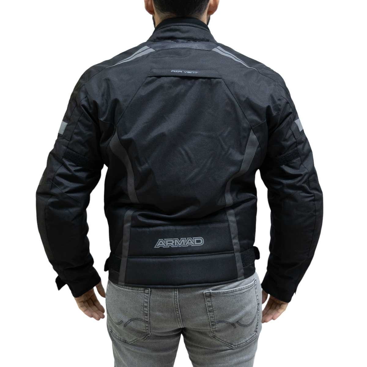 Chaqueta para moto armad gear start up ng maxdura impermable