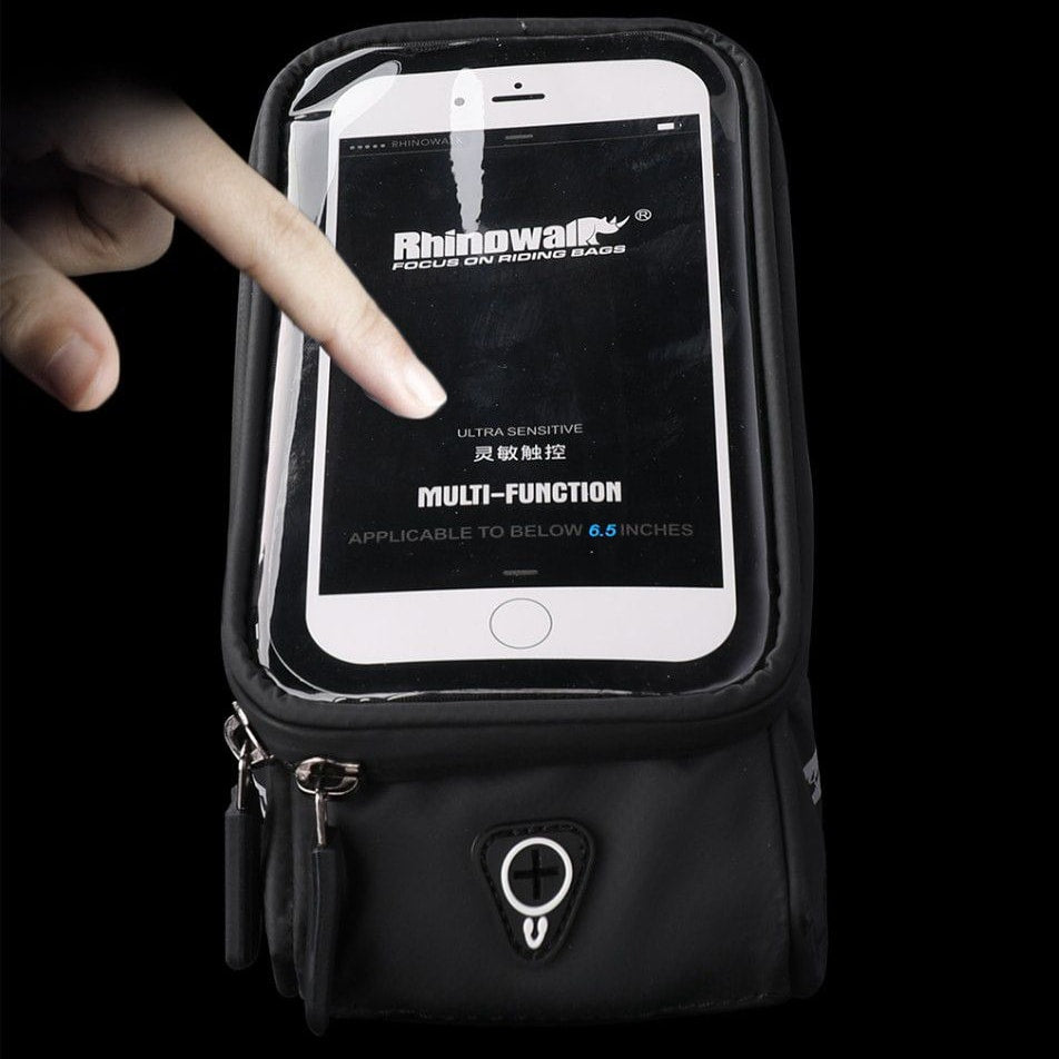 Bolso soporte celular rhinowalk rk18335 para moto