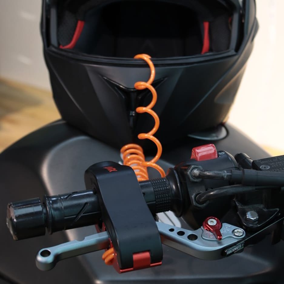 Candado manillar kovix kds/c con alarma 120db IP67 + cable para casco