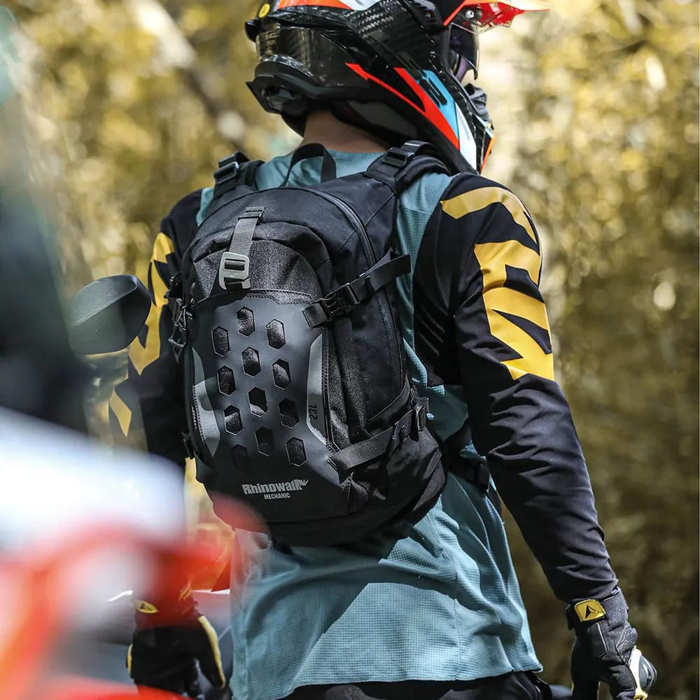 Mochila para moto rhinowalk mjx2005 mechanic 23L