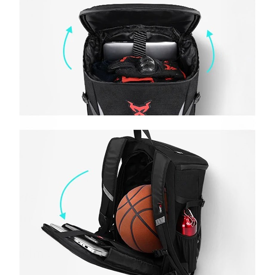 Mochila multipropósito motocentric 11-MC-0137 para moto expandible de 24 a 28 litros impermeable