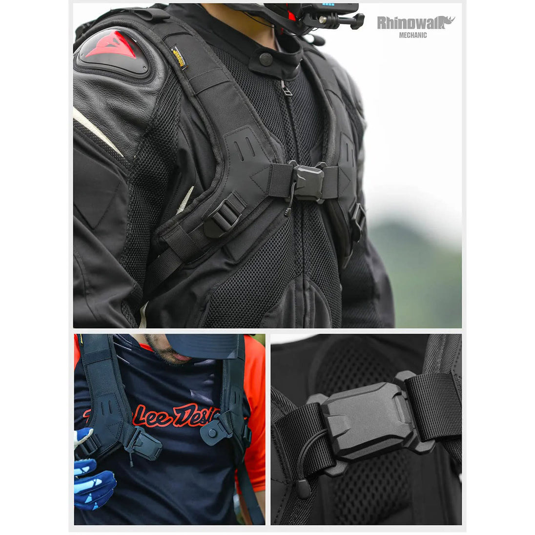 Mochila para moto rhinowalk mjx2005 mechanic 23L