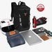Mochila multipropósito motocentric 11-MC-0137 para moto expandible de 24 a 28 litros impermeable