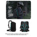 Mochila multipropósito motocentric 11-MC-0137 para moto expandible de 24 a 28 litros impermeable