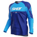 Polera moto shot draw private blue motocross enduro