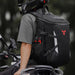 Mochila multipropósito motocentric 11-MC-0137 para moto expandible de 24 a 28 litros impermeable