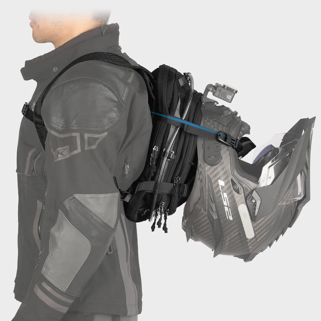 Bolso de estanque y mochila rhinowalk mechanic mjx2002 9L