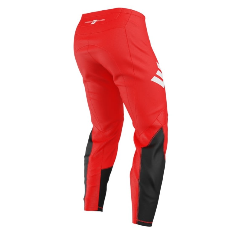 Pantalon moto shot draw private red motocross enduro