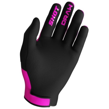 Guantes moto shot draw sky pink motocross enduro