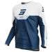 Polera moto shot draw kid daytona blue motocross enduro niño