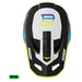 Casco moto shot speed hybrid neon yellow glossy motocross enduro
