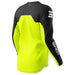 Polera moto shot draw kid daytona neon yellow motocross enduro niño