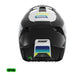 Casco moto shot speed hybrid neon yellow glossy motocross enduro