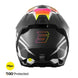 Casco moto shot lite devil black matt motocross enduro