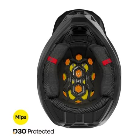 Casco moto shot lite solid black matt motocross enduro