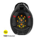 Casco moto shot lite solid black matt motocross enduro